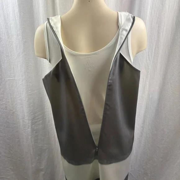 Kate Spade Madison Ave Collection Gray and White Ombre Dress 10 NWT - Picture 6 of 9